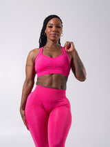 Thumbnail 6 of Vida Seamless Sports Bra - Heather Miami Vice, 6 of 7