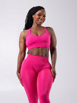 Thumbnail 1 of Vida Seamless Sports Bra - Heather Miami Vice, 1 of 7