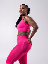 Thumbnail 5 of Vida Seamless Sports Bra - Heather Miami Vice, 5 of 7