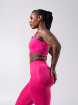 Thumbnail 7 of Vida Seamless Sports Bra - Heather Miami Vice, 7 of 7