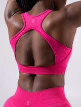 Thumbnail 2 of Vida Seamless Sports Bra - Heather Miami Vice, 2 of 7