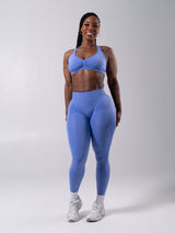 Thumbnail 2 of Miracle Seamless Hip Rise Legging - Heather Azul, 2 of 10