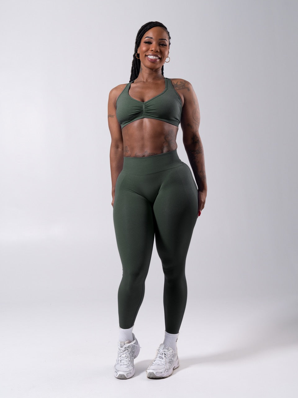 Miracle Seamless Hip Rise Legging - Heather Limon Pepino
