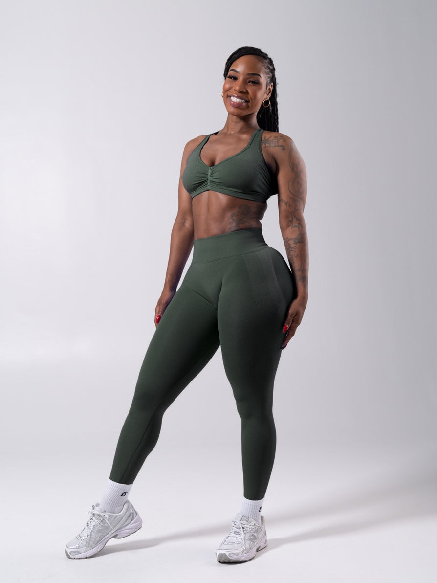 Miracle Seamless Hip Rise Legging - Heather Limon Pepino