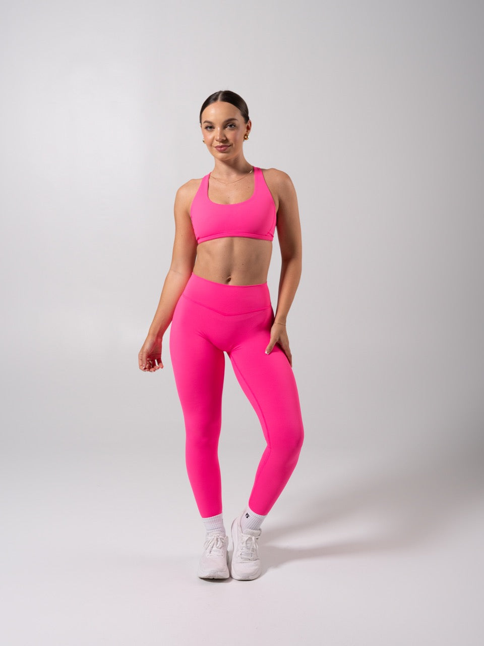Crossfire Sports Bra - Hot Mess