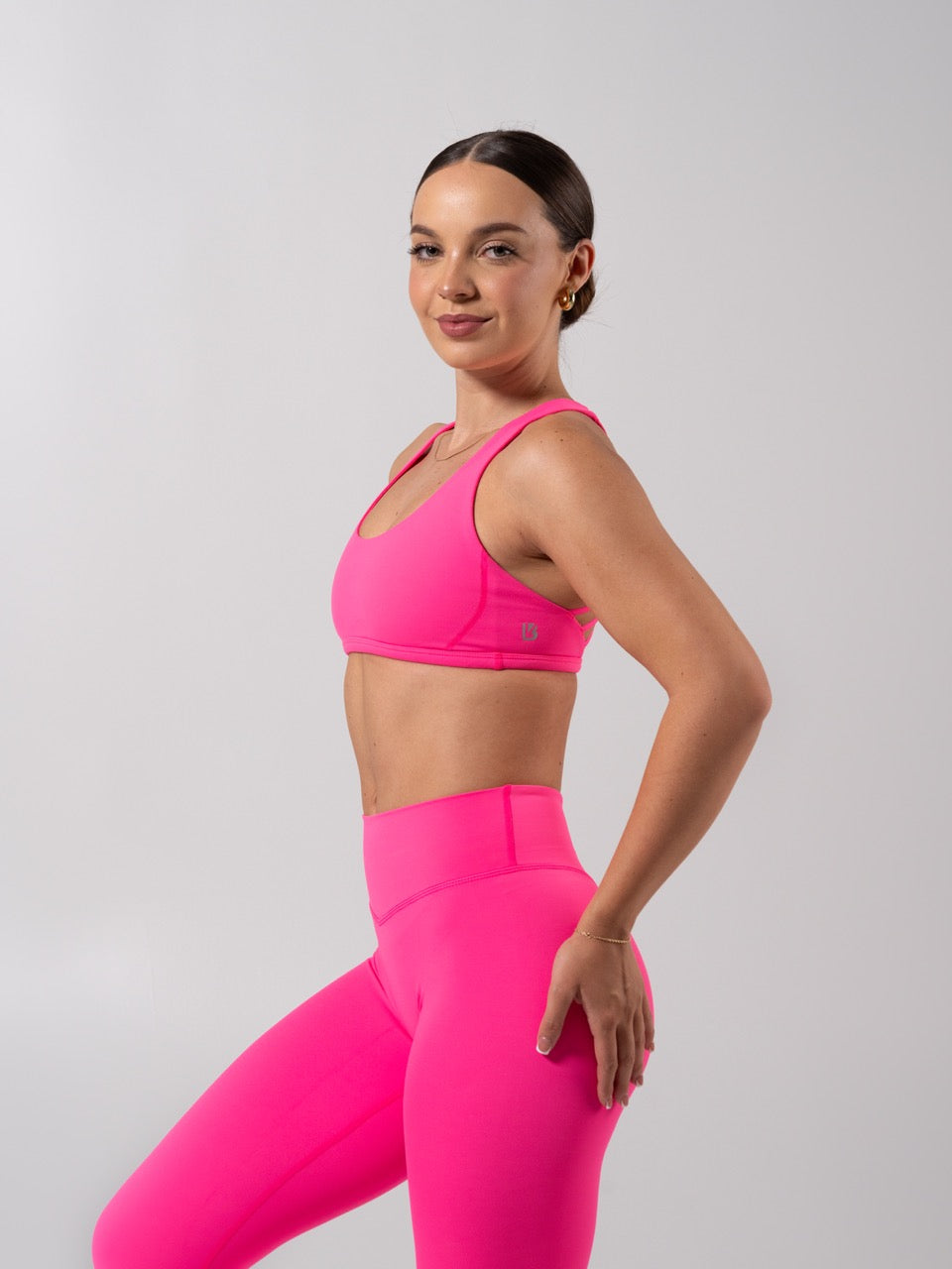 Crossfire Sports Bra - Hot Mess