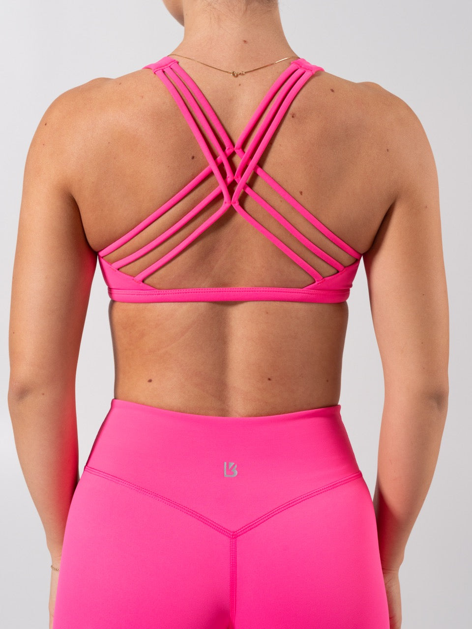 Crossfire Sports Bra - Hot Mess