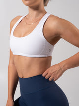 Thumbnail 4 of Crossfire Sports Bra - White, 4 of 10