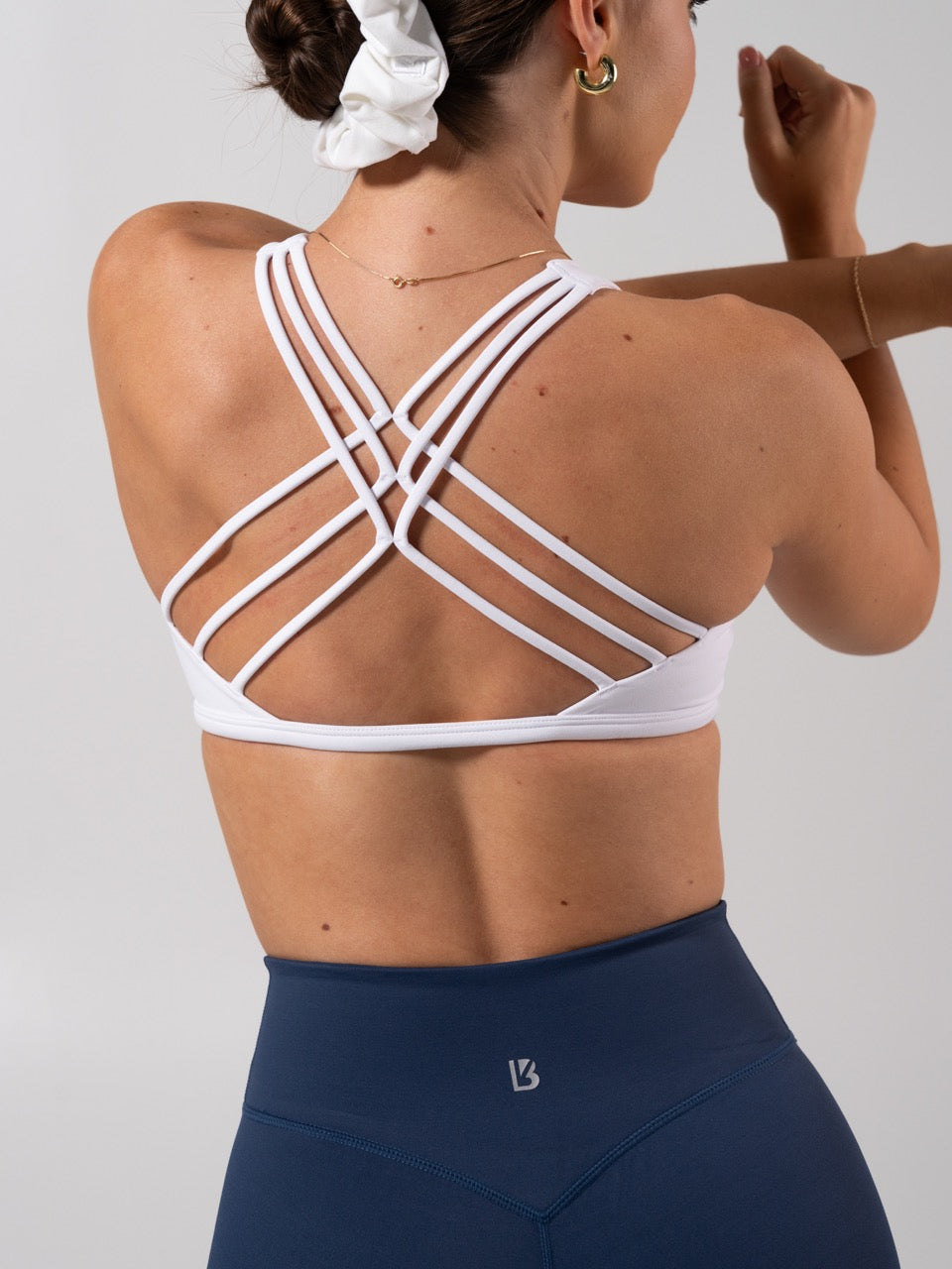 Crossfire Sports Bra - White