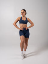 Thumbnail 5 of Crossfire Sports Bra - Baked Blue, 5 of 12