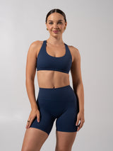Thumbnail 6 of Crossfire Sports Bra - Baked Blue, 6 of 12