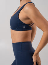 Thumbnail 7 of Crossfire Sports Bra - Baked Blue, 7 of 12
