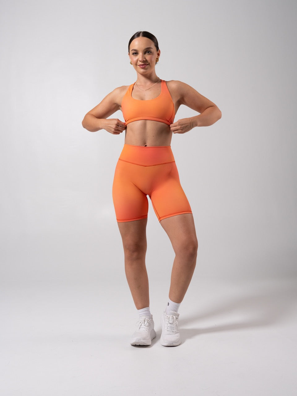 Crossfire Sports Bra - Lava Print