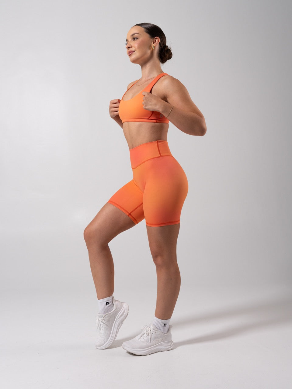Crossfire Sports Bra - Lava Print