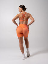 Thumbnail 1 of Crossfire Sports Bra - Lava Print, 1 of 10
