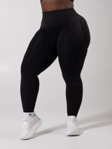 Thumbnail 4 of Miracle Seamless Hip Rise Legging - Heather Charcoal, 4 of 10