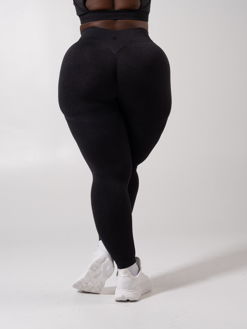 Miracle Seamless Hip Rise Legging - Heather Charcoal