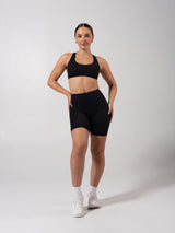 Thumbnail 2 of Crossfire Sports Bra - Onyx Black, 2 of 8