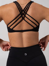 Thumbnail 3 of Crossfire Sports Bra - Onyx Black, 3 of 8