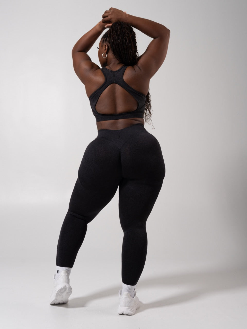 Miracle Seamless Hip Rise Legging - Heather Charcoal
