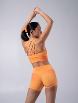 Thumbnail 2 of Revolution Sports Bra - Lava Print, 2 of 7