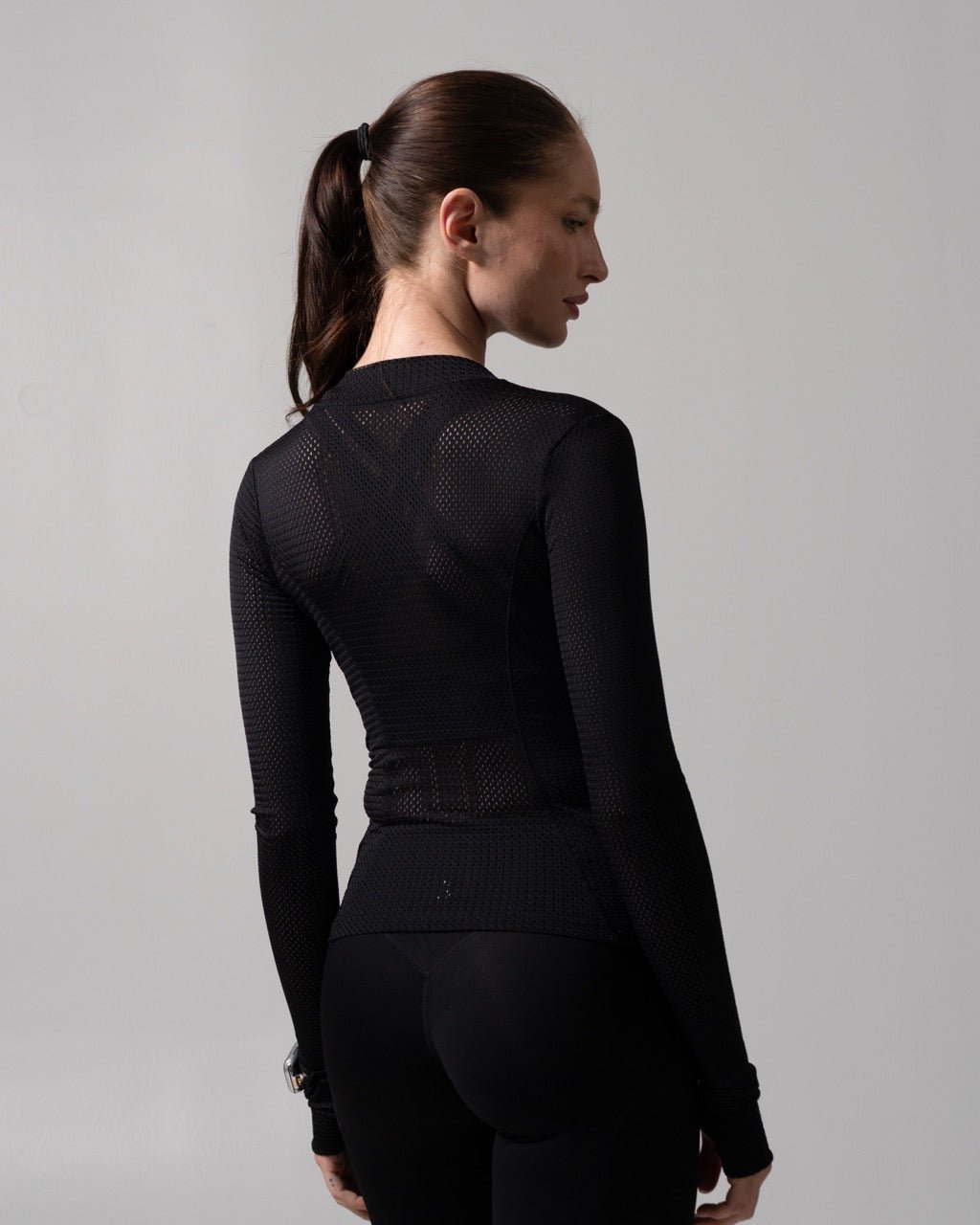 Spice Mesh Jacket - Onyx Black