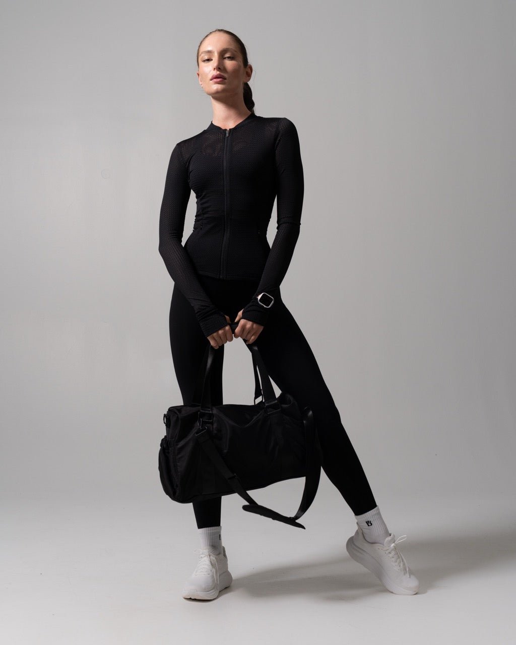 Spice Mesh Jacket - Onyx Black