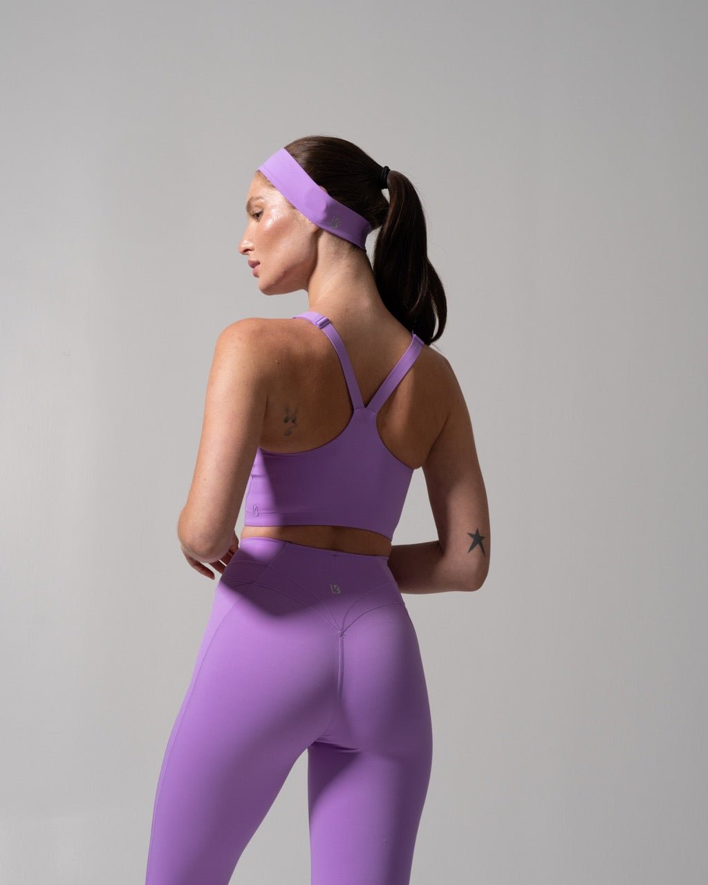 Airbrush Sports Bra - Frosted Taffy