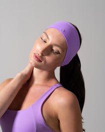 Poshknit Wide Headband - Taffy Purple