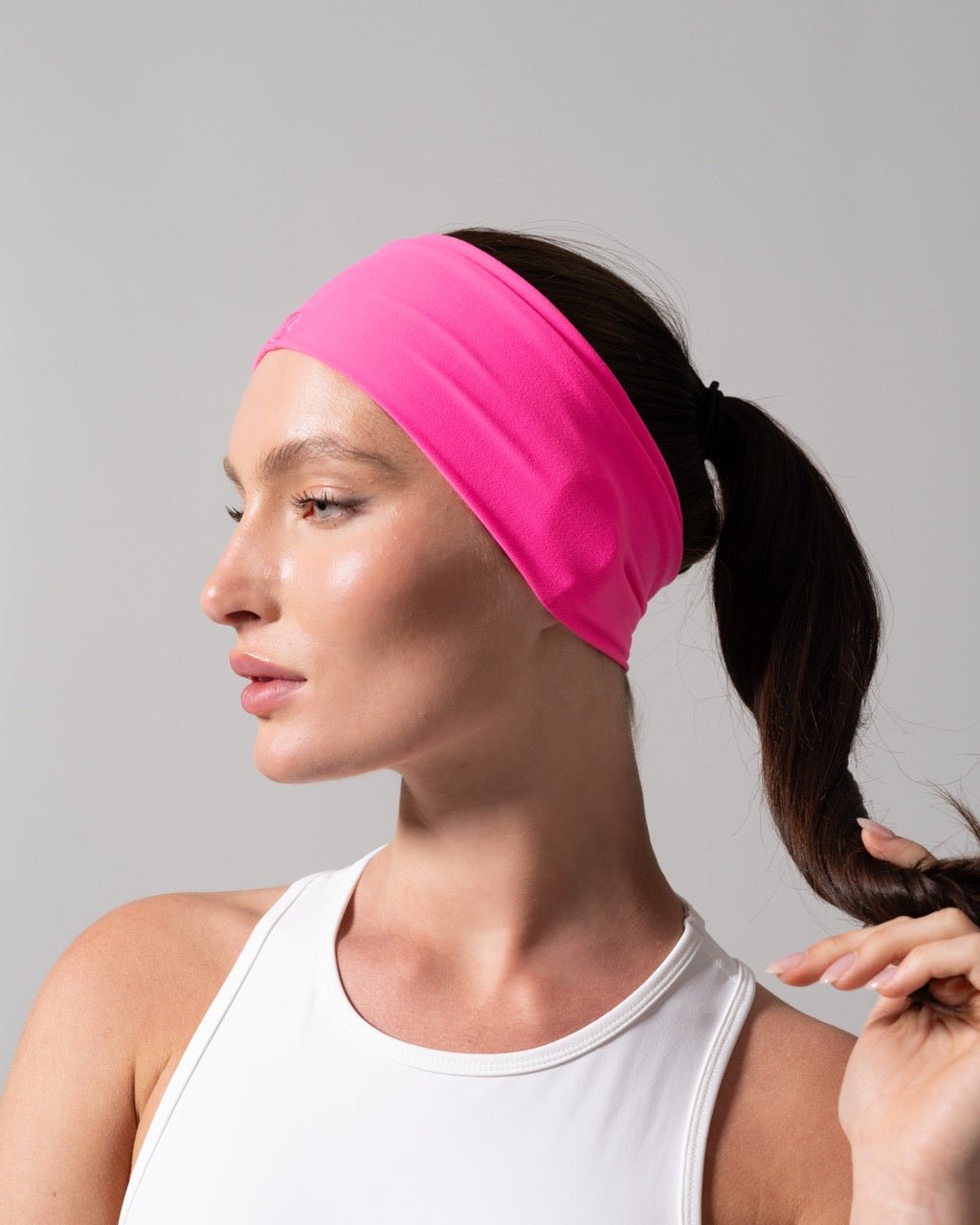 Poshknit Wide Headband - Hot Mess