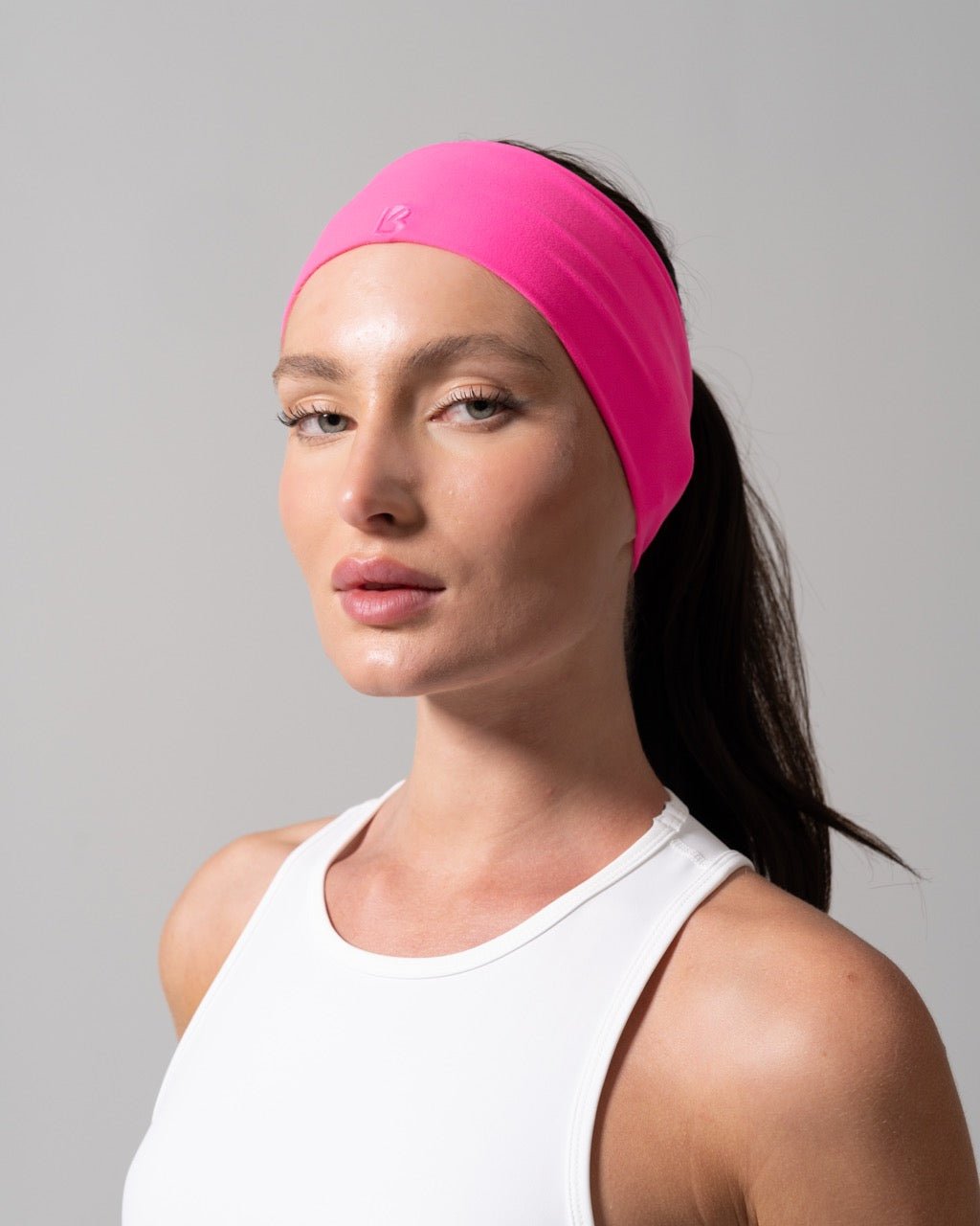 Poshknit Wide Headband - Hot Mess