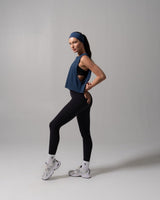 Thumbnail 4 of Essential Waist Tank - Baked Blue, 4 of 8
