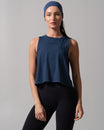 Essential Waist Tank - Baked Blue
