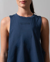 Thumbnail 8 of Essential Waist Tank - Baked Blue, 8 of 8