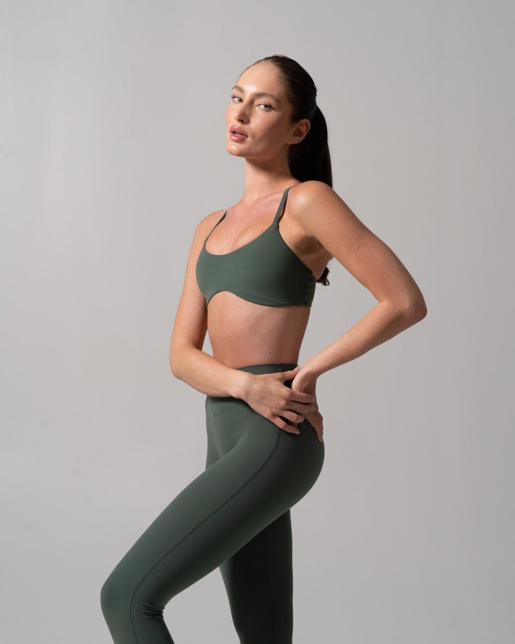 Barre Sports Bra - Limon Pepino