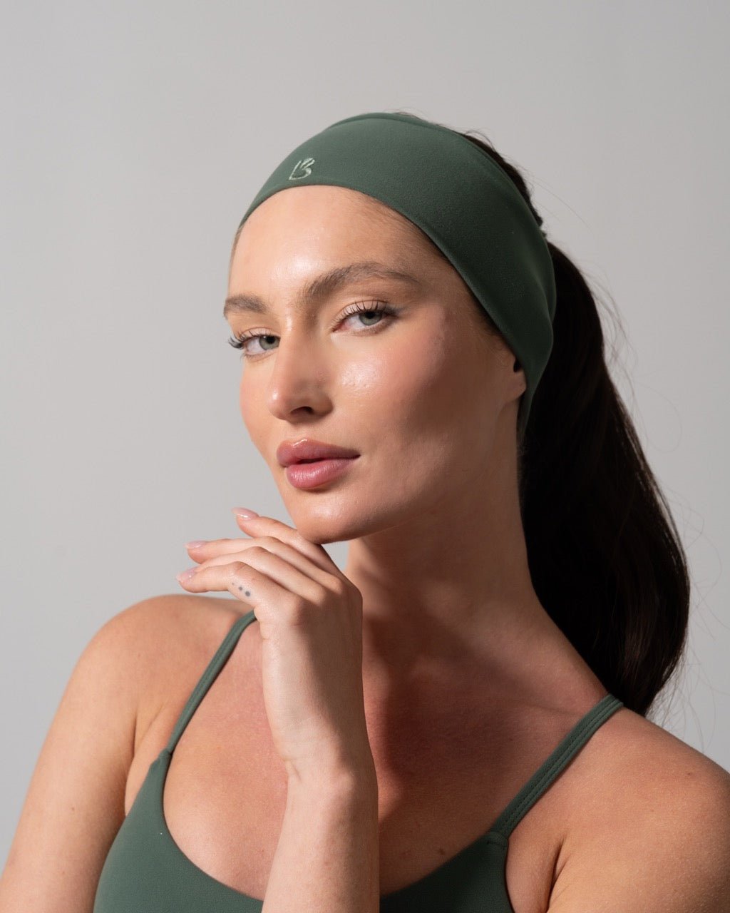 Poshknit Wide Headband - Limon Pepino