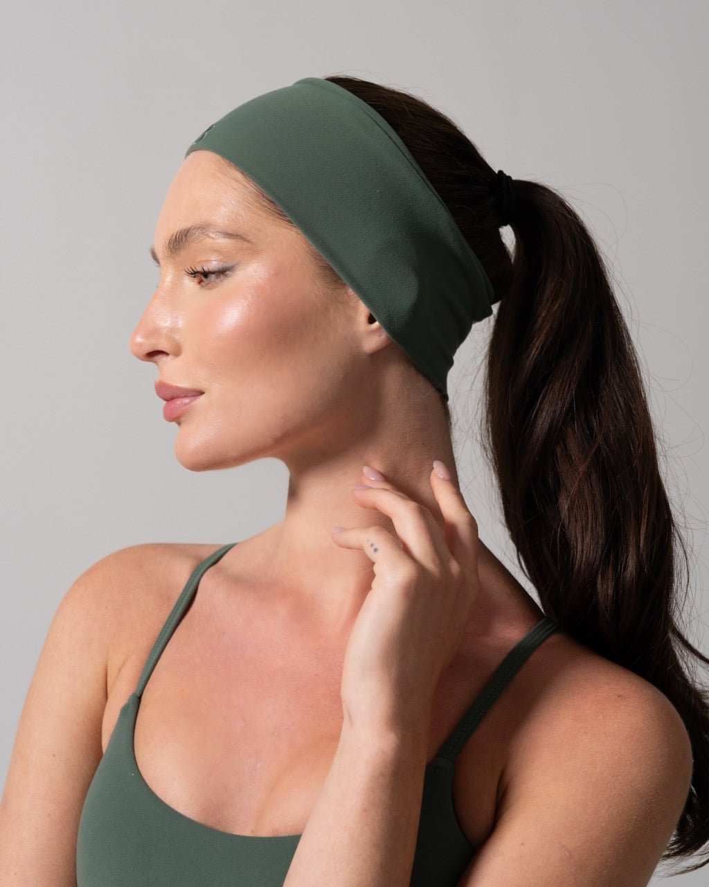 Poshknit Wide Headband - Limon Pepino