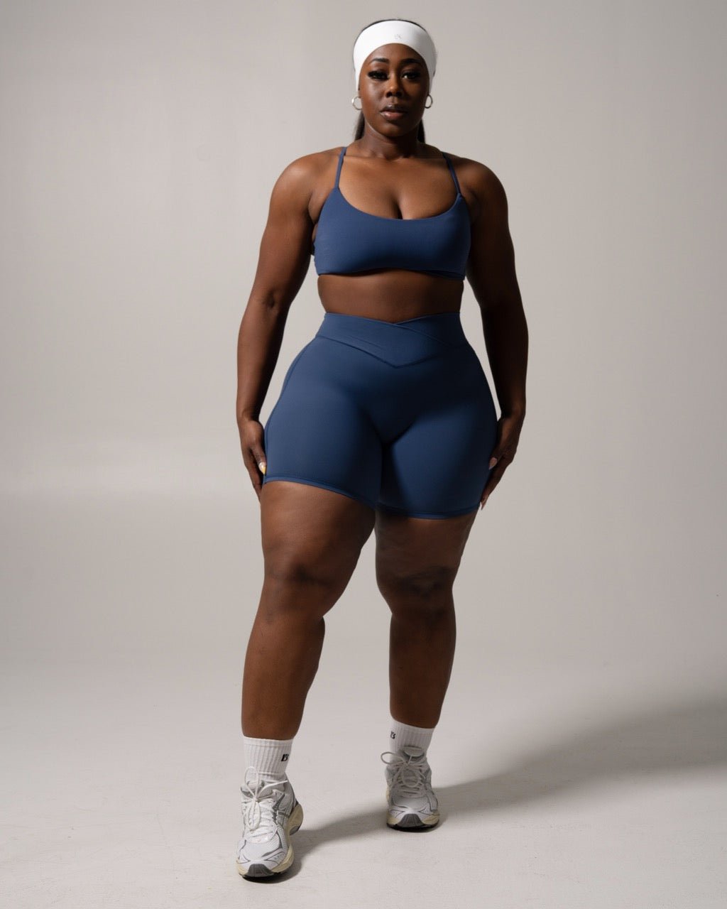 Siren Scrunch Short 7" - Baked Blue