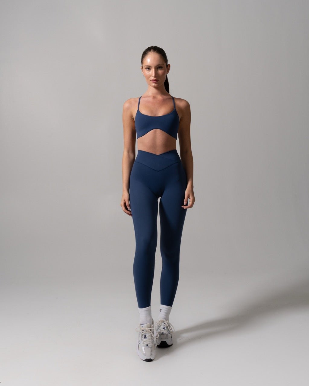 Siren Scrunch Legging - Baked Blue