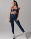 Siren Scrunch Legging - Baked Blue