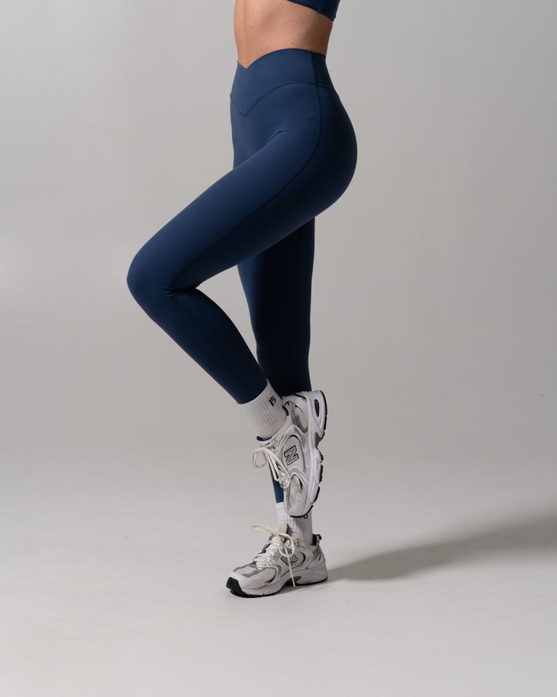 Siren Scrunch Legging - Baked Blue