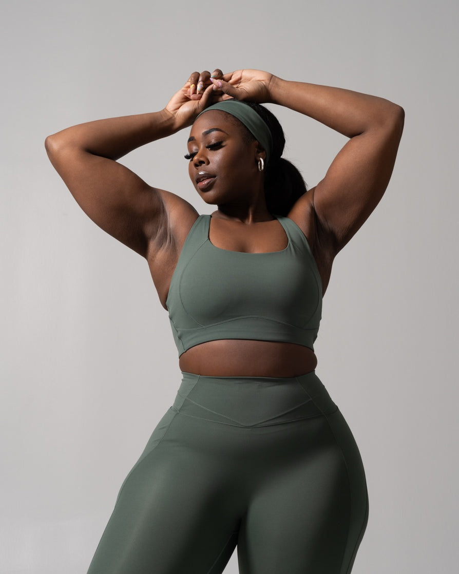 Airbrush Sports Bra - Limon Pepino