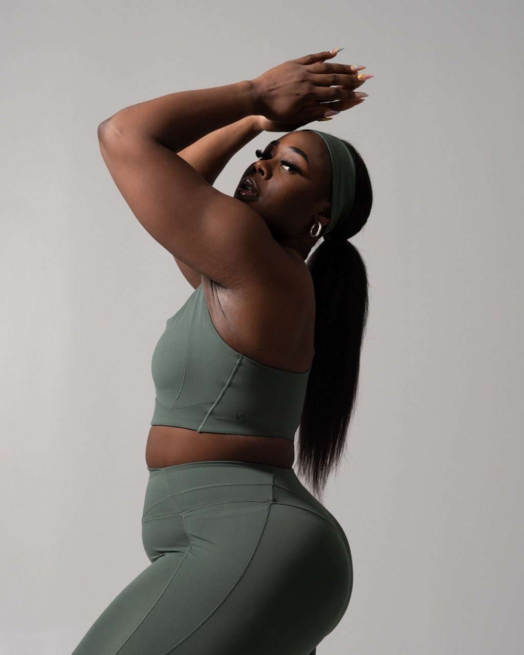 Airbrush Sports Bra - Limon Pepino