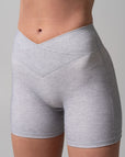 Siren Scrunch Short 5" - Platinum