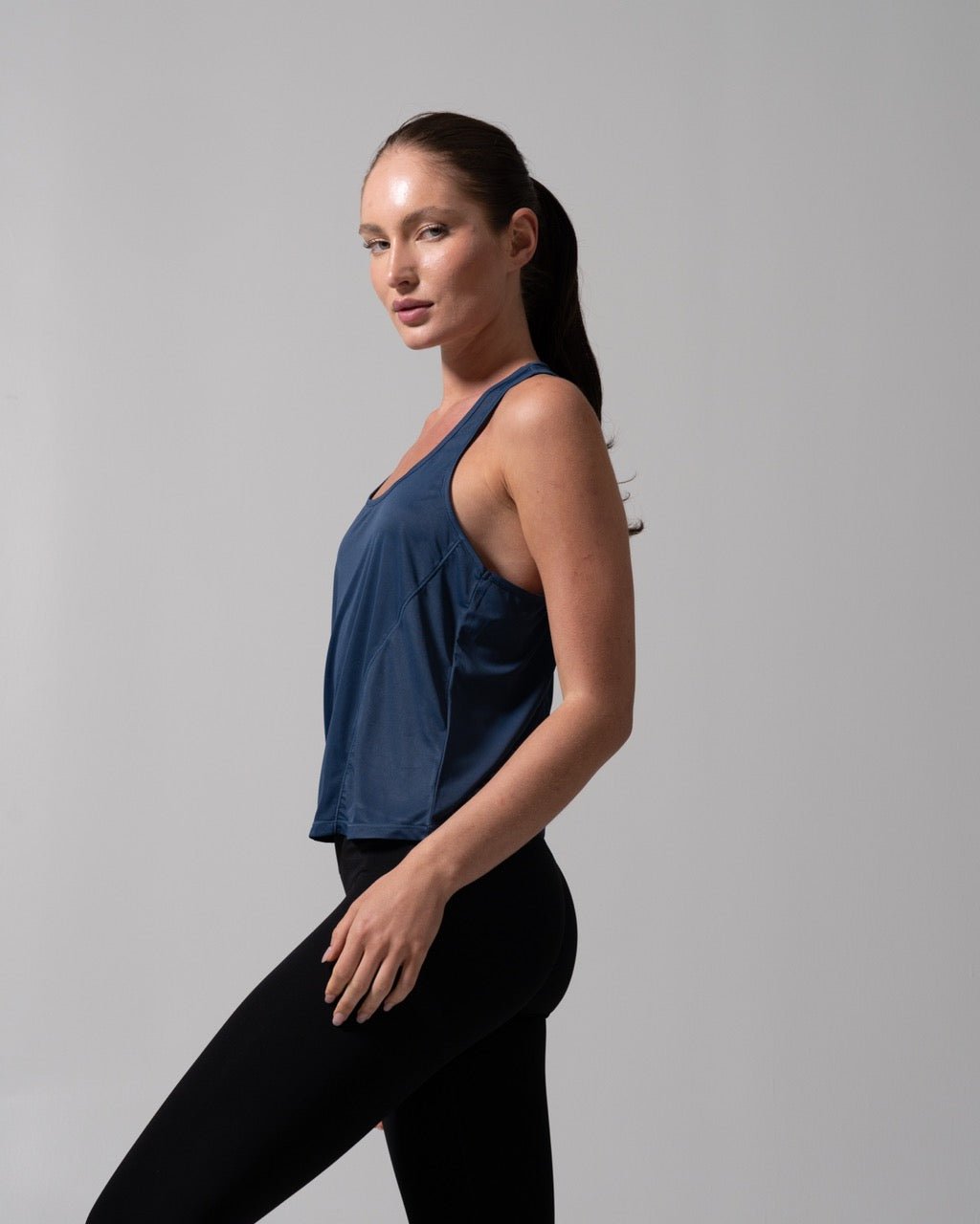 Pace Tank - Baked Blue