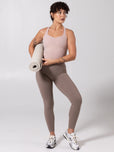 Poshknit Legging - Chai Latte