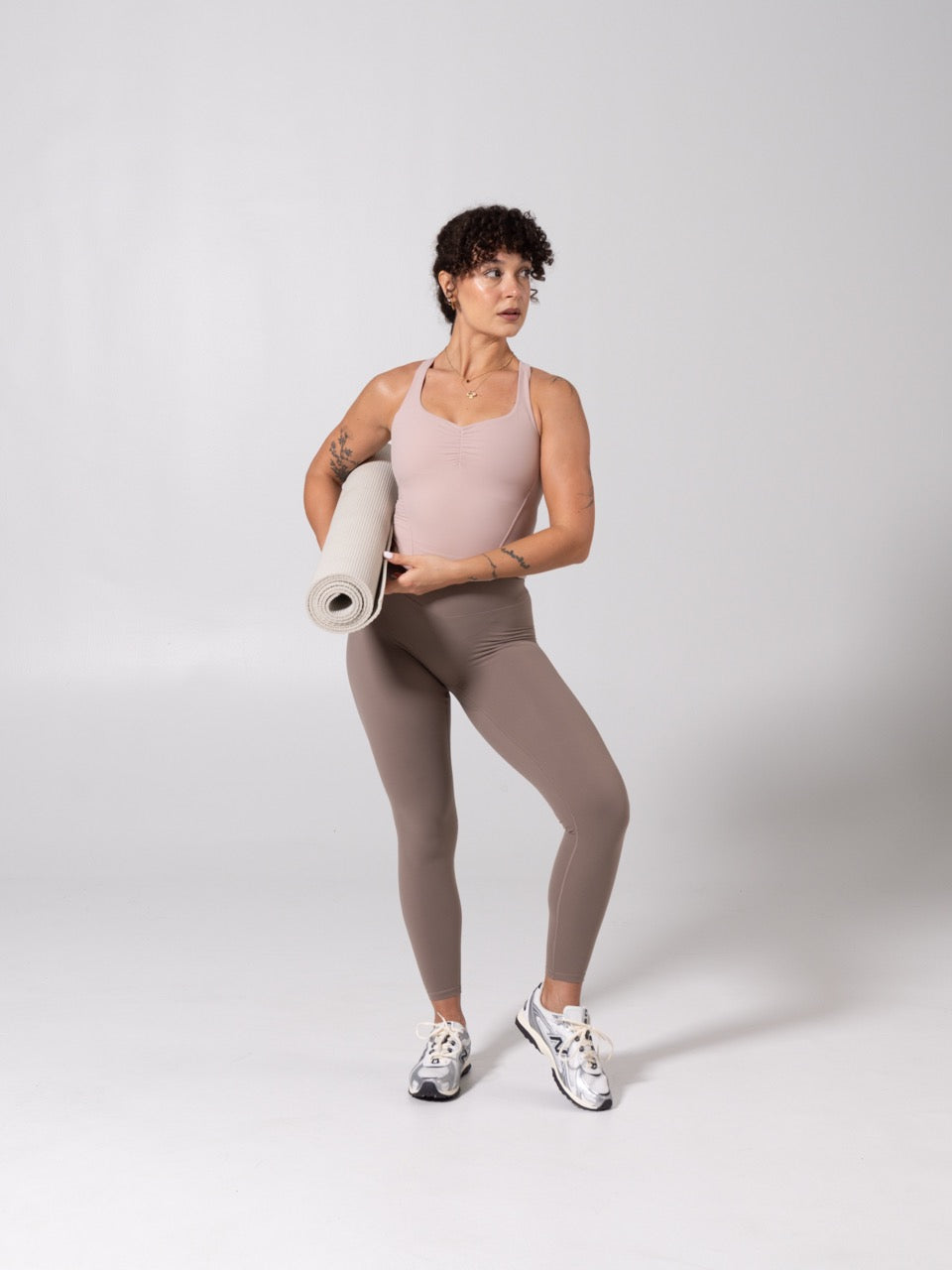 Poshknit Legging - Chai Latte