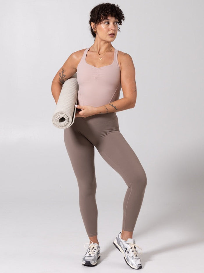 Poshknit Legging - Chai Latte