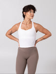 Karma Crop - White