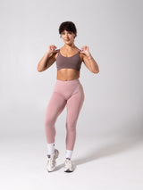 Thumbnail 2 of Shape Seamless Sports Bra - Mocha Berry, 2 of 10